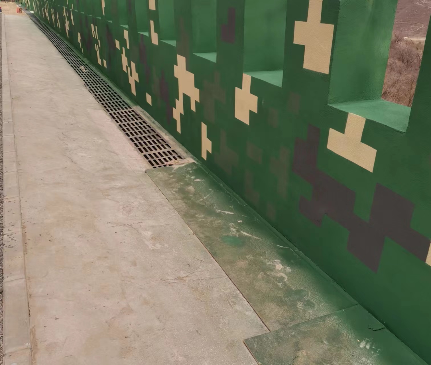 亳州围墙迷彩喷涂,数迷彩漆